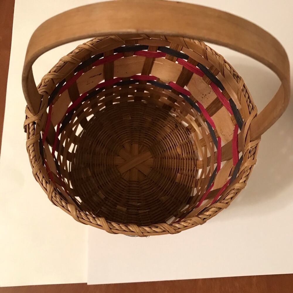 Wicker Baskets Set of 3 Winter Holiday Christmas - Picture 8 of 11